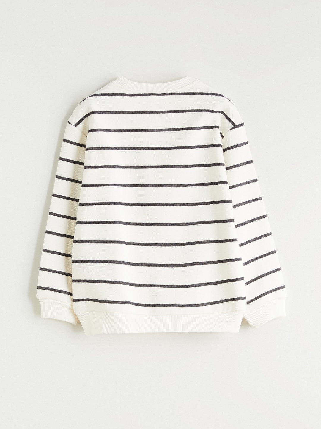 LCW Kids Crew Neck Striped Boys Sweatshirt