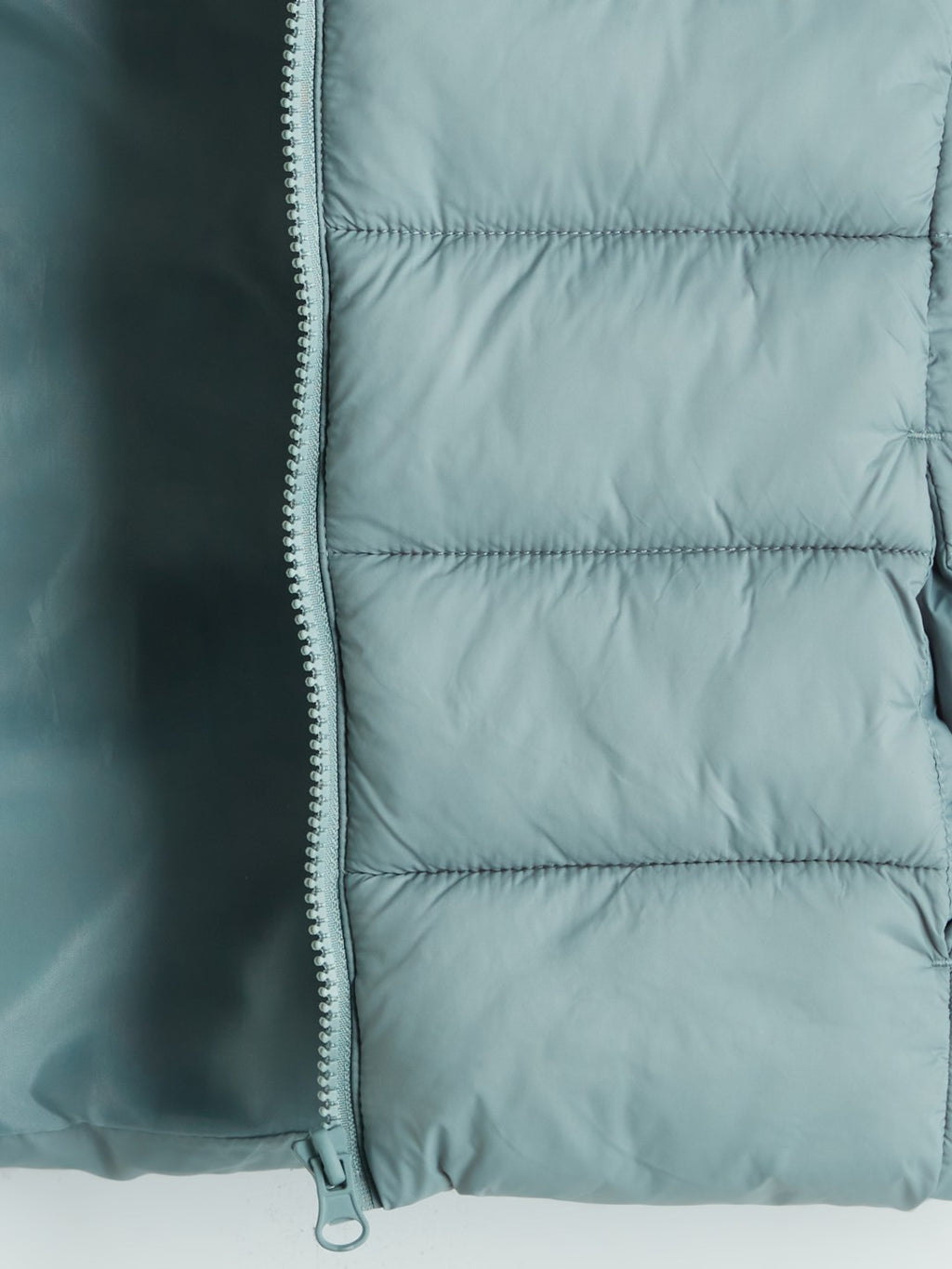 LCW Kids Green Hooded Girls Puffer Vest