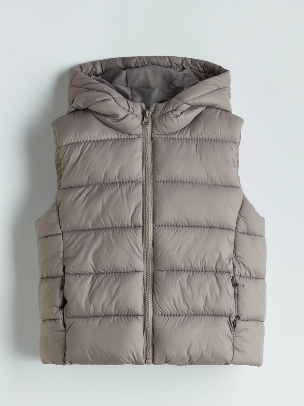 LCW Kids Green Hooded Girls Puffer Vest