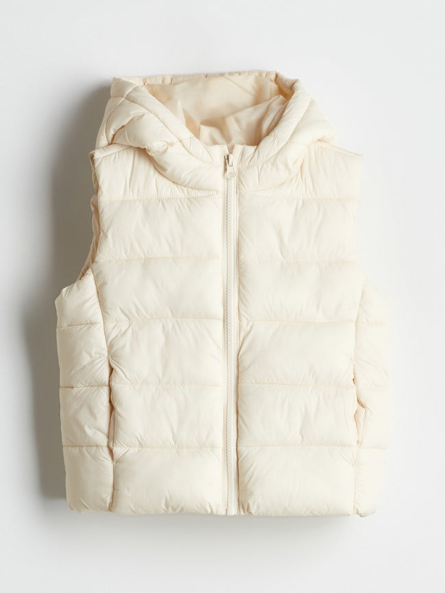 LCW Kids Green Hooded Girls Puffer Vest Main Image