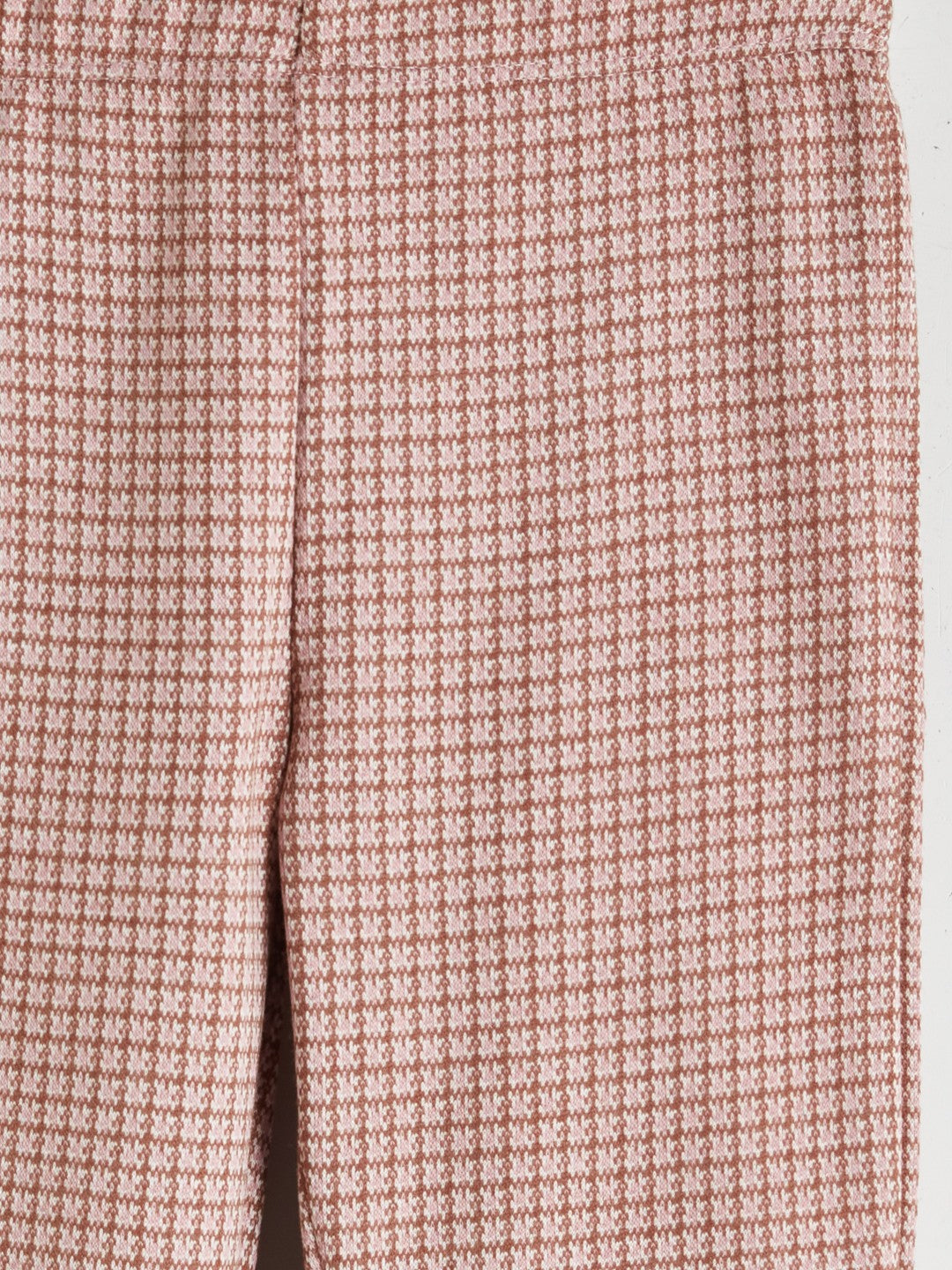 LCW Kids Brown Elastic Waist Bell-Bottomed Girls Leggings