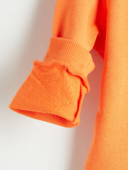 LCW Kids Orange Crew Neck Printed Boys Sweatshirt 2-Pack