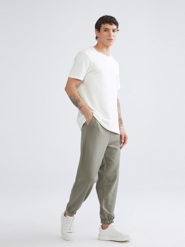 Xside Black Relaxed Fit Men Jogger Sweatpants Hover Image