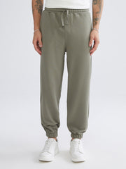 Xside Black Relaxed Fit Men Jogger Sweatpants