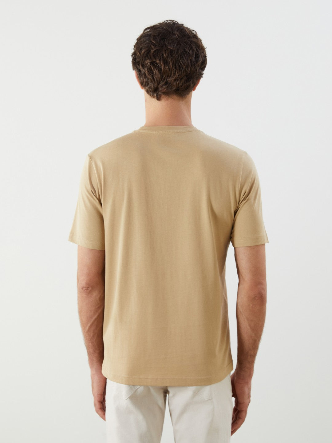 LCW Classic Crew Neck Printed Jersey Men T-Shirt