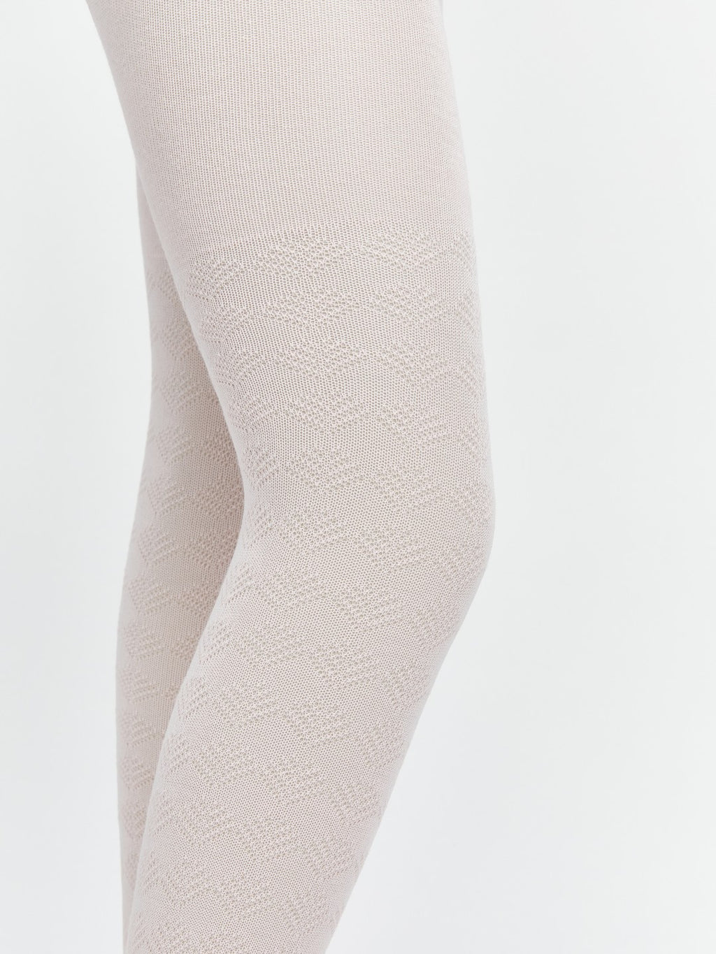 LCW Kids Ecru Girls Tights 2-Pack