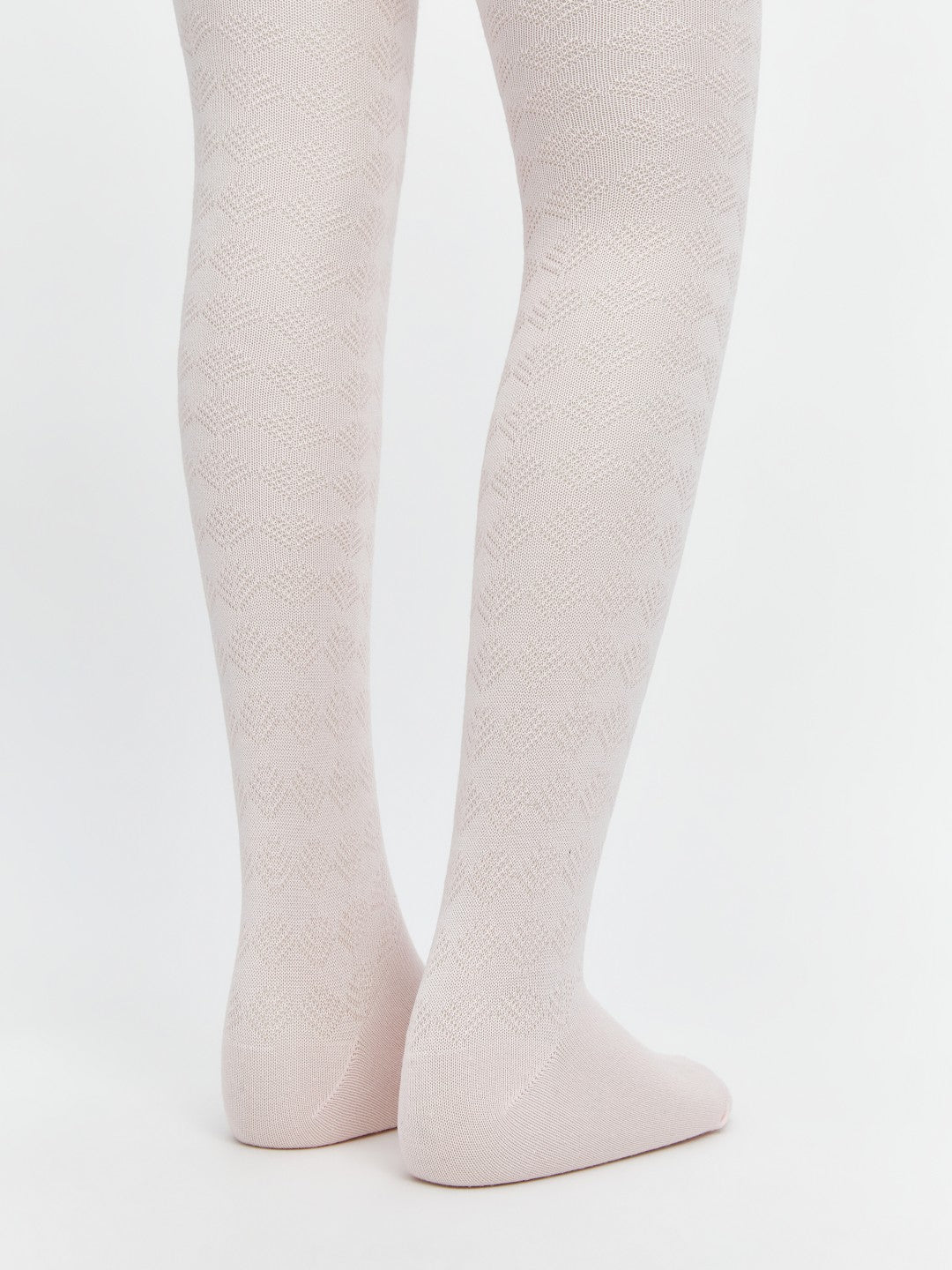 LCW Kids Ecru Girls Tights 2-Pack