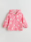 LCW Kids Pink Hooded Girl Raincoat
