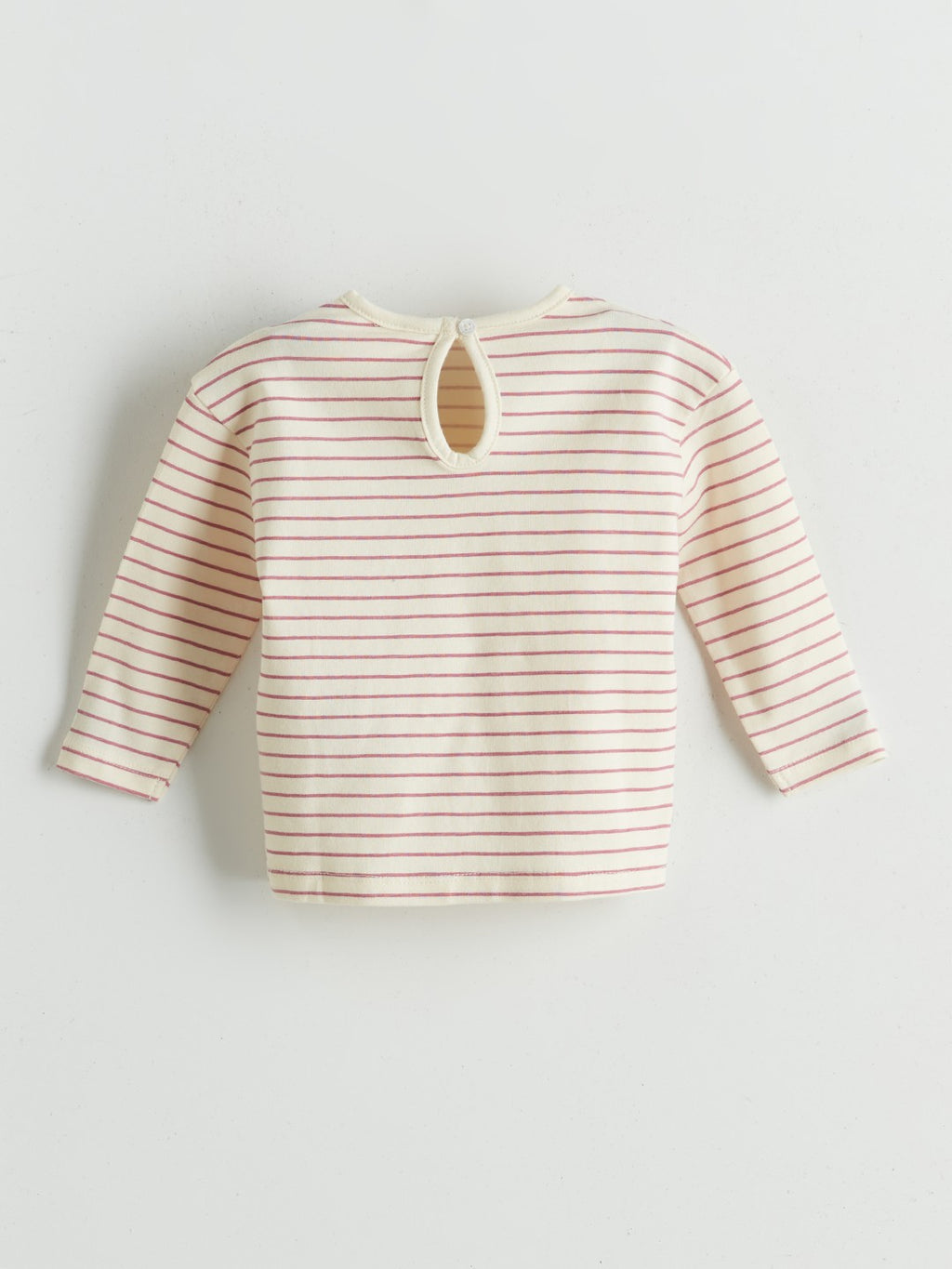 LCW Baby Ecru Crew Neck Baby Girl Blouse And Tights 2-Pack