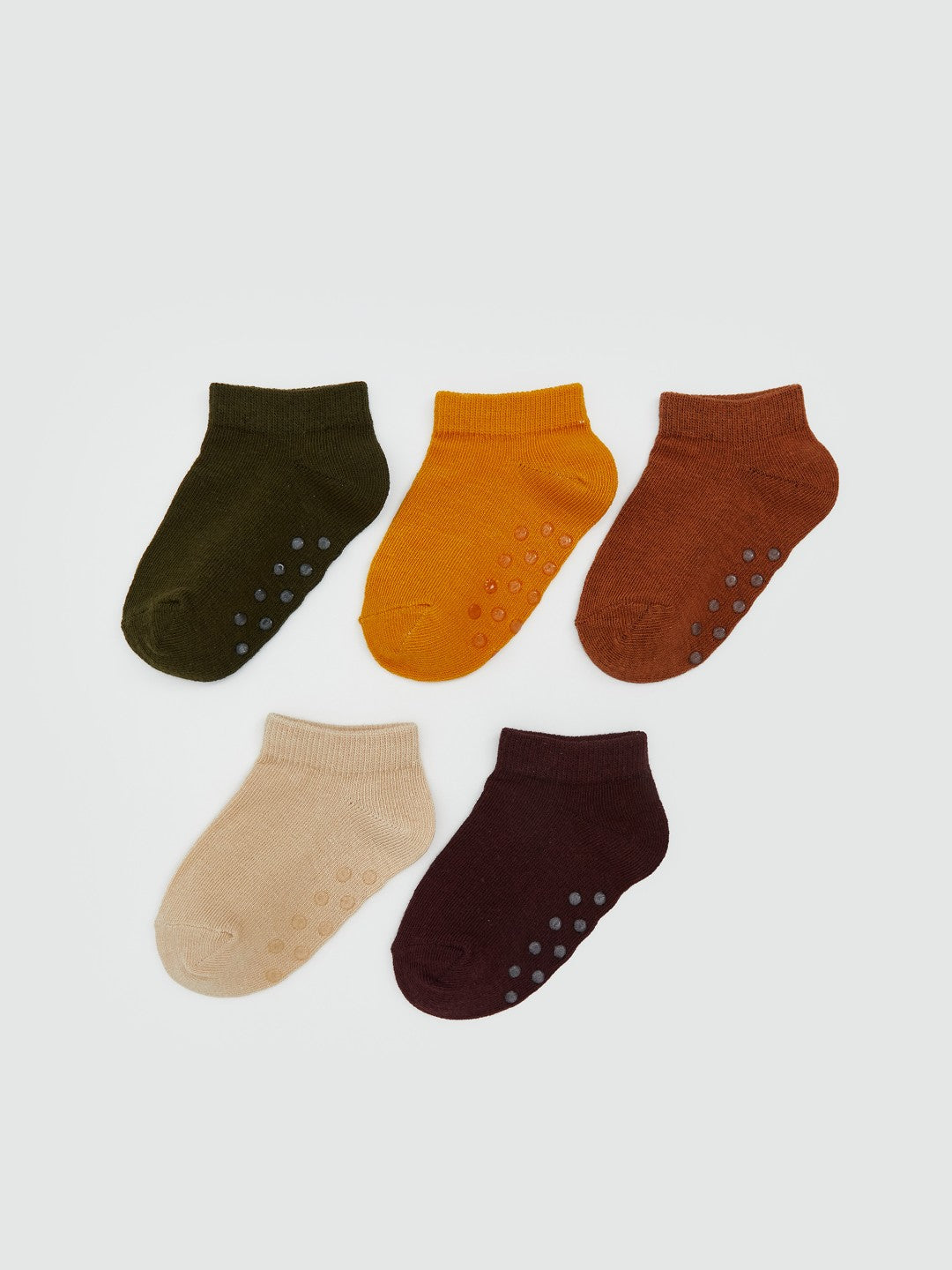 LCW Baby Basic Baby Boys Bootie Socks 5 Pack