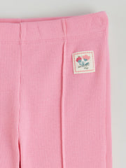 LCW Kids Elasticated Waist Flared Leg Girls Leggings