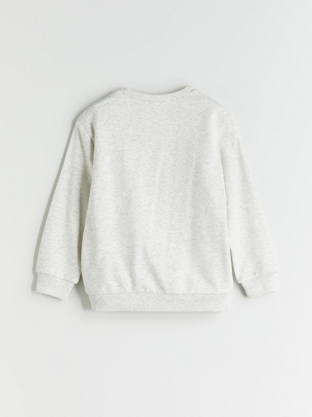 LCW Kids White Crew Neck Boys Sweatshirt