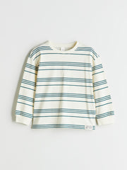 LCW Kids Petrol Crew Neck Long Sleeve Boys T-Shirt