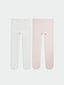LCW Baby Basic Baby Girls Tights 2 Pack