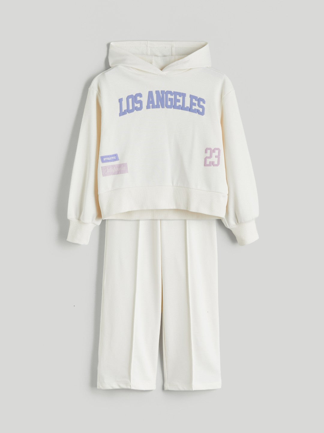 LCW Kids Hooded Girls Tracksuit Set