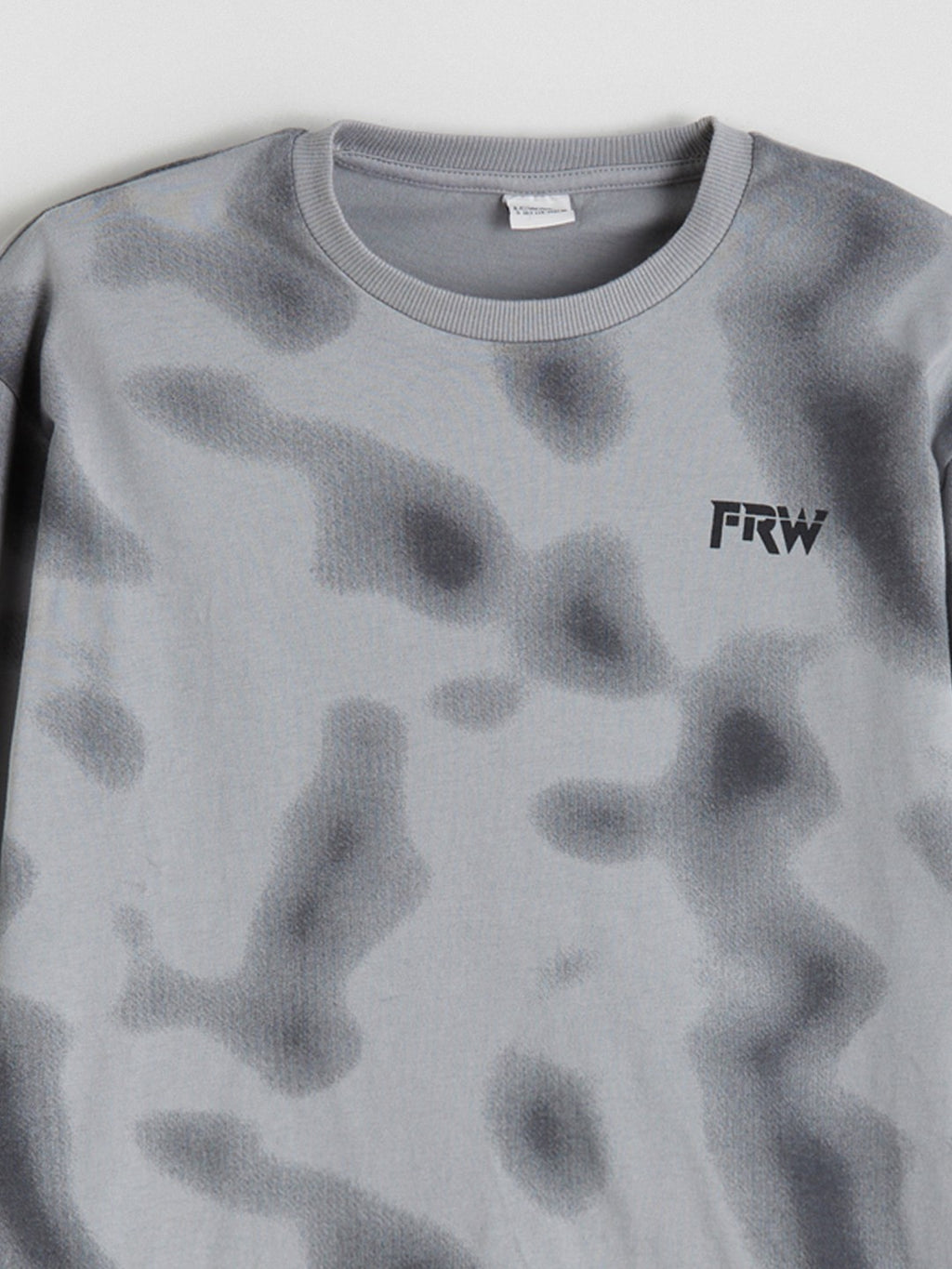 LCW Kids Gray Crew Neck Boys T-Shirt