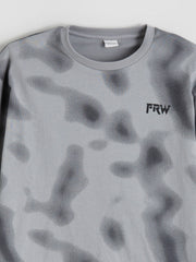 LCW Kids Gray Crew Neck Boys T-Shirt