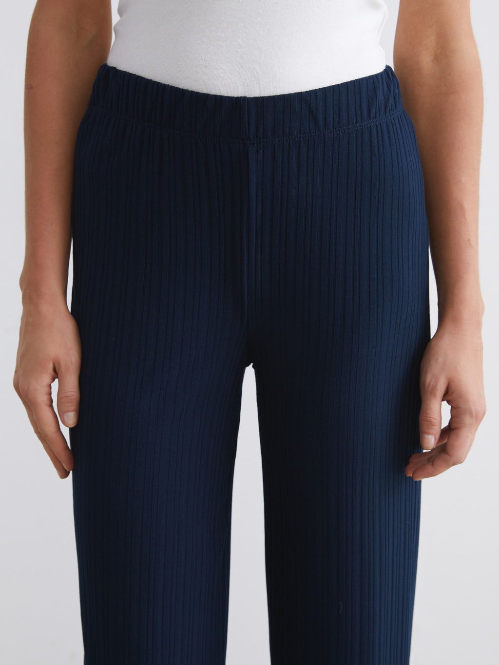 LCW Classic Elastic Waist Textured Women Sweatpants