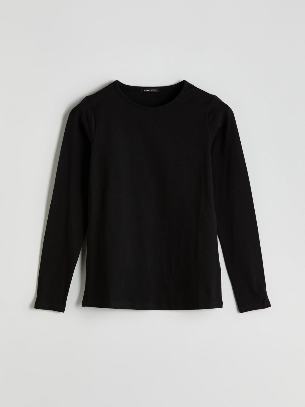 LCW Classic Black Crew Neck Women Bodysuit