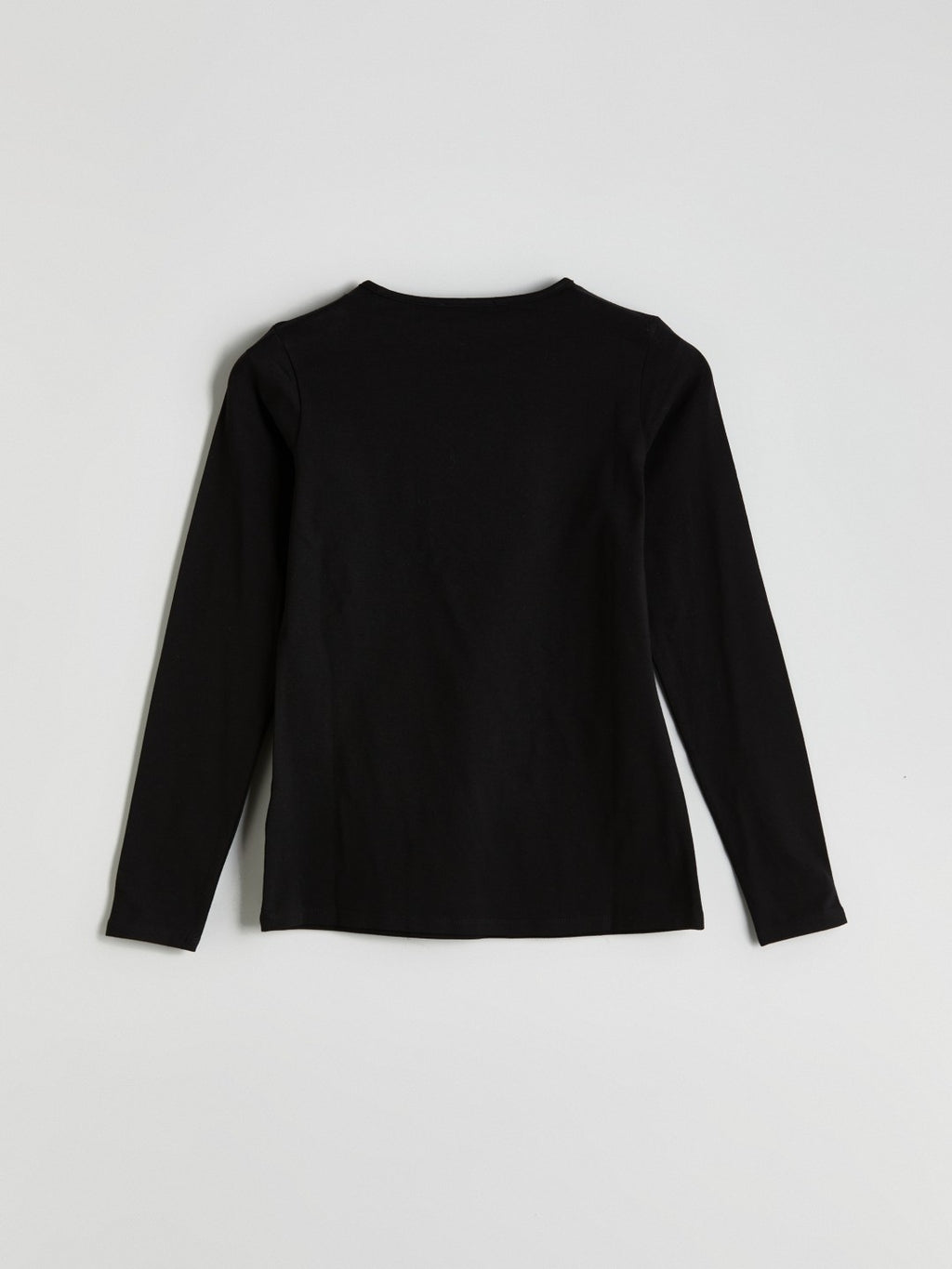 LCW Classic Black Crew Neck Women Bodysuit