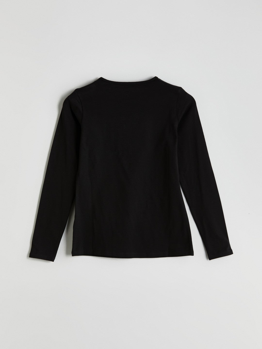 LCW Classic Black Crew Neck Women Bodysuit