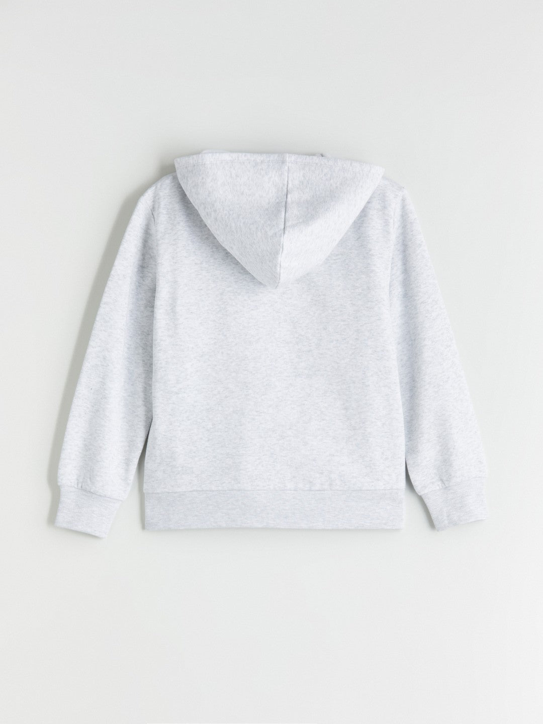 LCW Kids Black Long Sleeve Girl Thick Zippered Sweatshirt