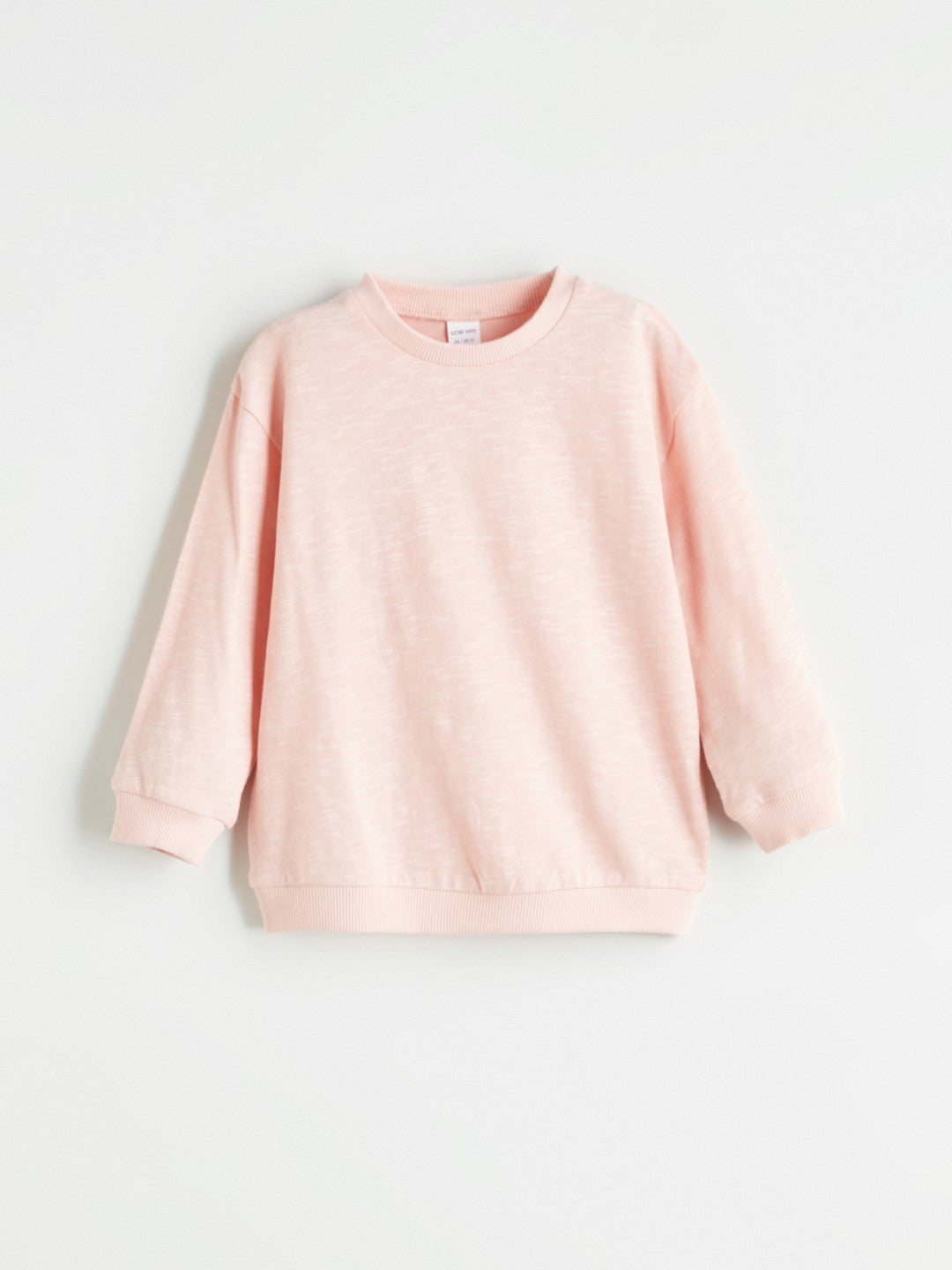 LCW Baby Crew Neck Basic Baby Girls Sweatshirt 3-Packs