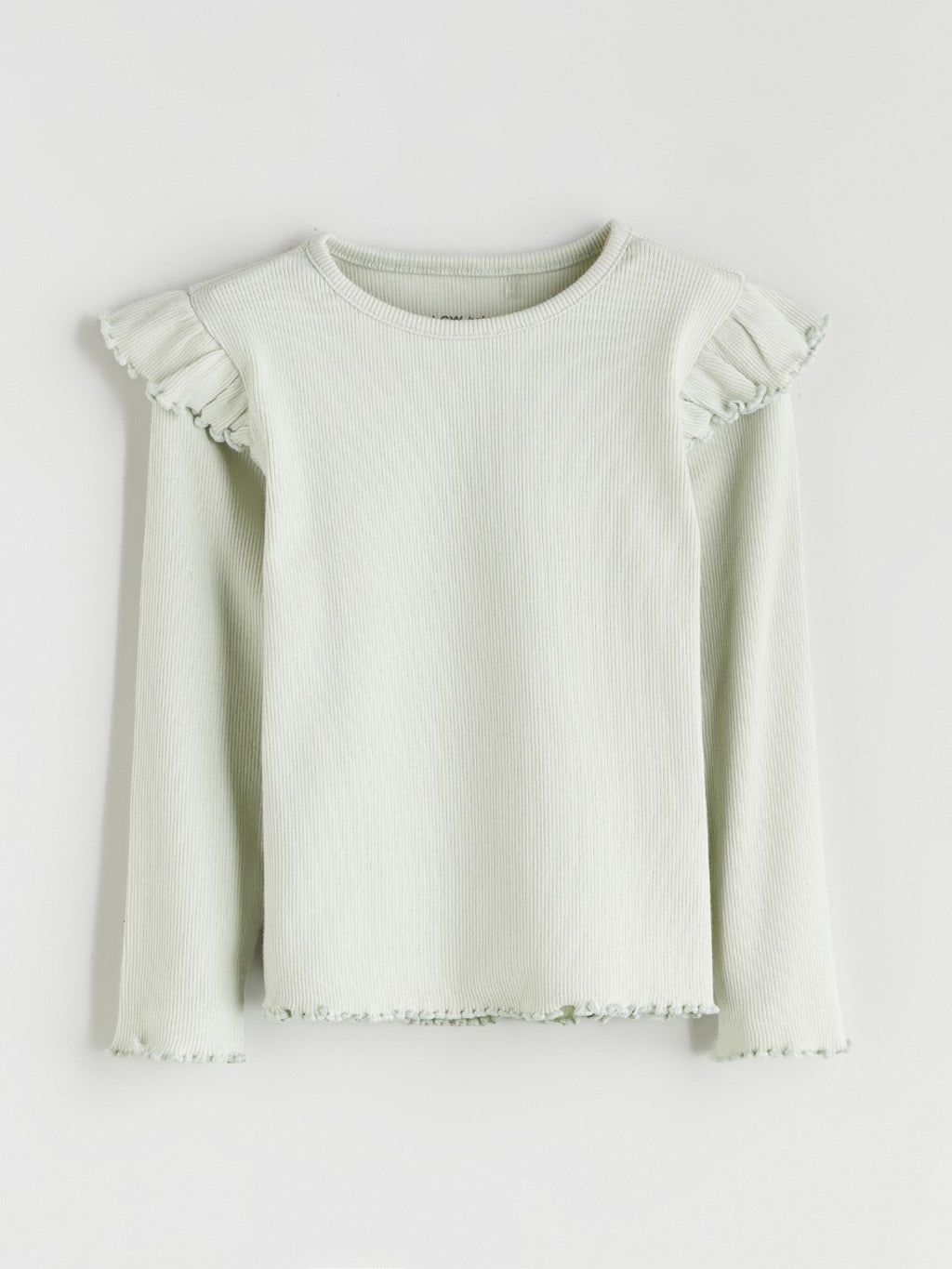 LCW Baby Ecru Crew Neck Baby Girl T-Shirt 3-Pack