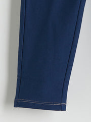 LCW Kids Indigo Elastic Waist Girls Leggings Pants