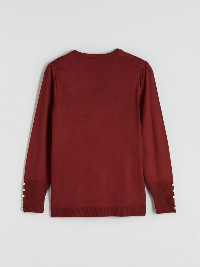 LCW Grace Black Crew Neck Women Knitwear Sweater Main Image