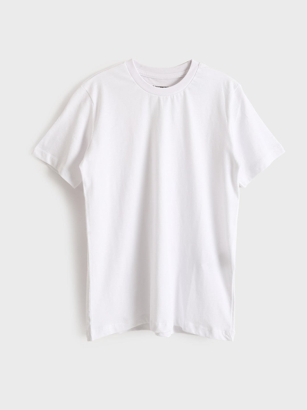 LCW Kids White Crew Neck Boys T-Shirt