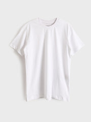 LCW Kids White Crew Neck Boys T-Shirt