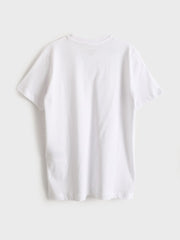 LCW Kids White Crew Neck Boys T-Shirt