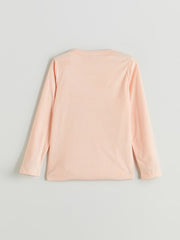 LCW Kids Crew Neck Girls Pyjama Set