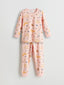 LCW Kids Pink Crew Neck Girls Pajama Set