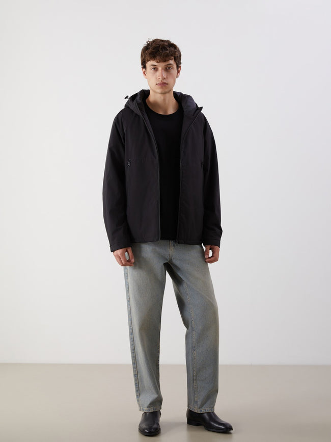 Xside Standard Fit Hooded Men Coat Main Image