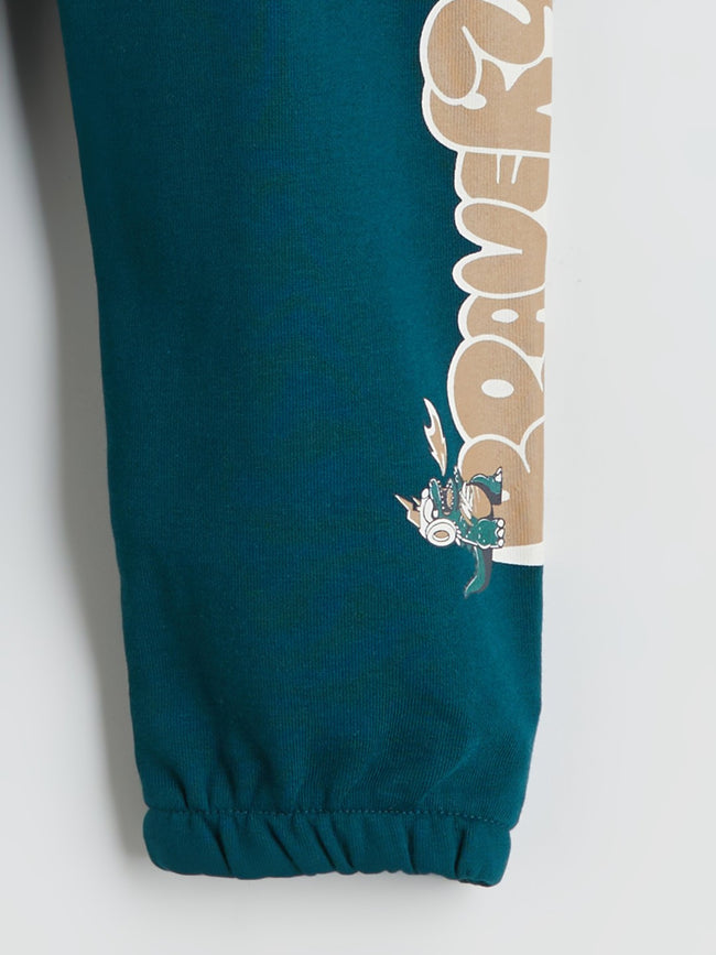 LCW Kids Petrol Elastic Waist Boy Jogger Tracksuit Bottoms Main Image