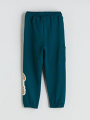 LCW Kids Petrol Elastic Waist Boy Jogger Tracksuit Bottoms