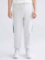 Xside Gray Standard Fit Men Jogger Sweatpants