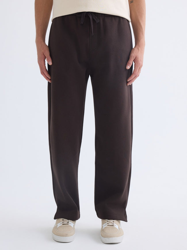 Xside Black Relaxed Fit Men Tracksuit Bottoms Main Image