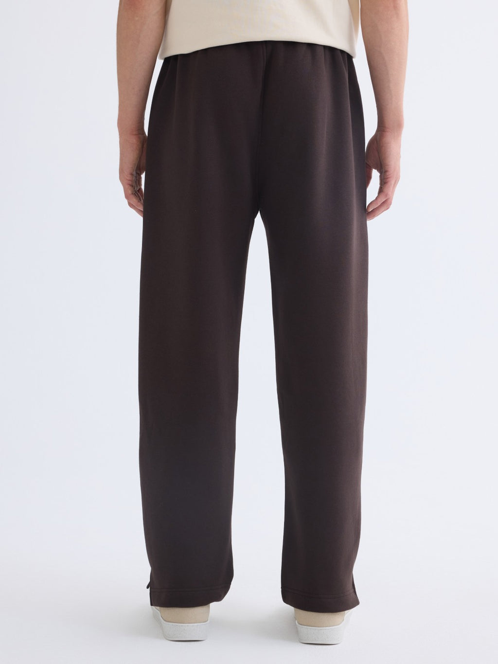 Xside Black Relaxed Fit Men Tracksuit Bottoms