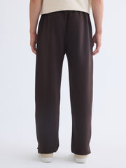 Xside Black Relaxed Fit Men Tracksuit Bottoms