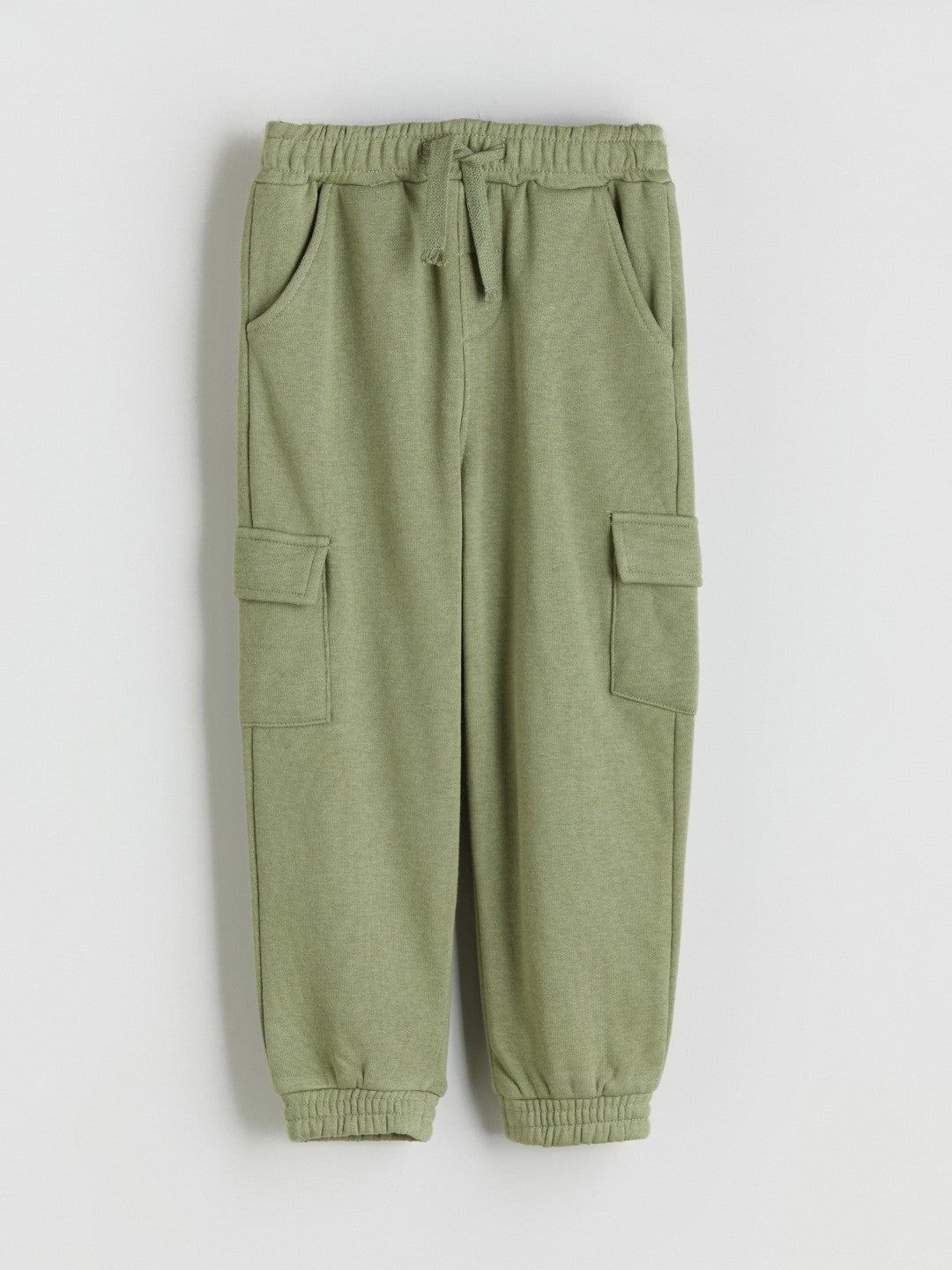 LCW Kids Green Elastic Waist Boy Jogger Tracksuit Bottoms