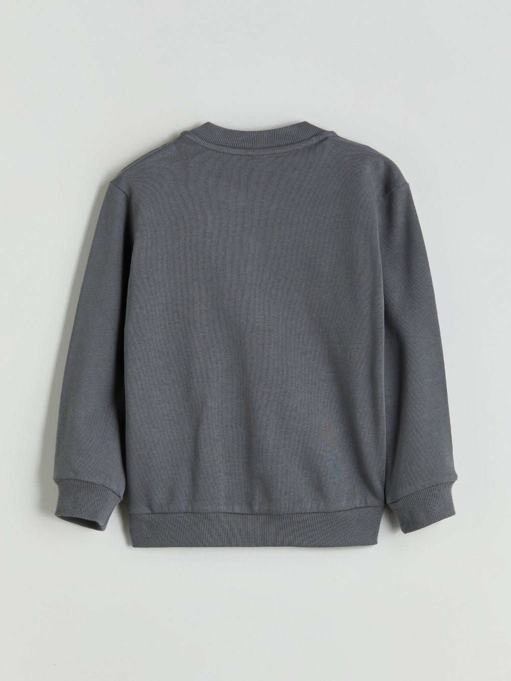 LCW Kids Gray Basic Boys Zippered Sweatshirt