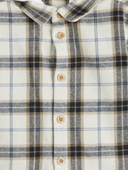 LCW Kids Hooded Plaid Boys Shirt