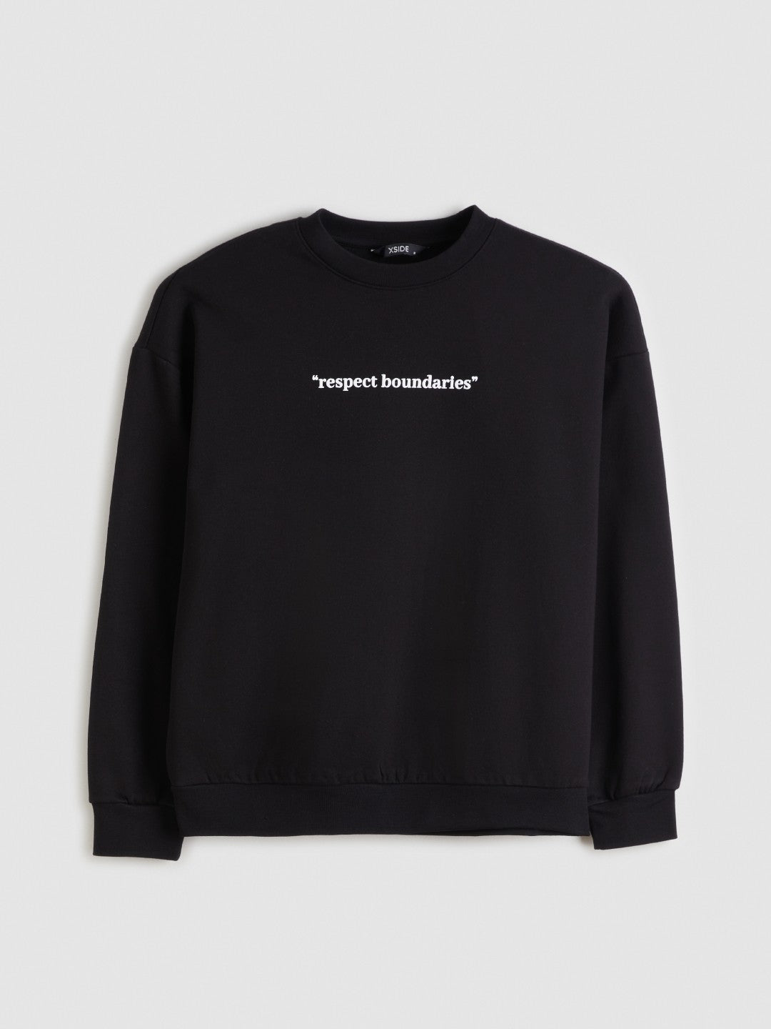 Xside Crew Neck Printed Men Thick Sweatshirt