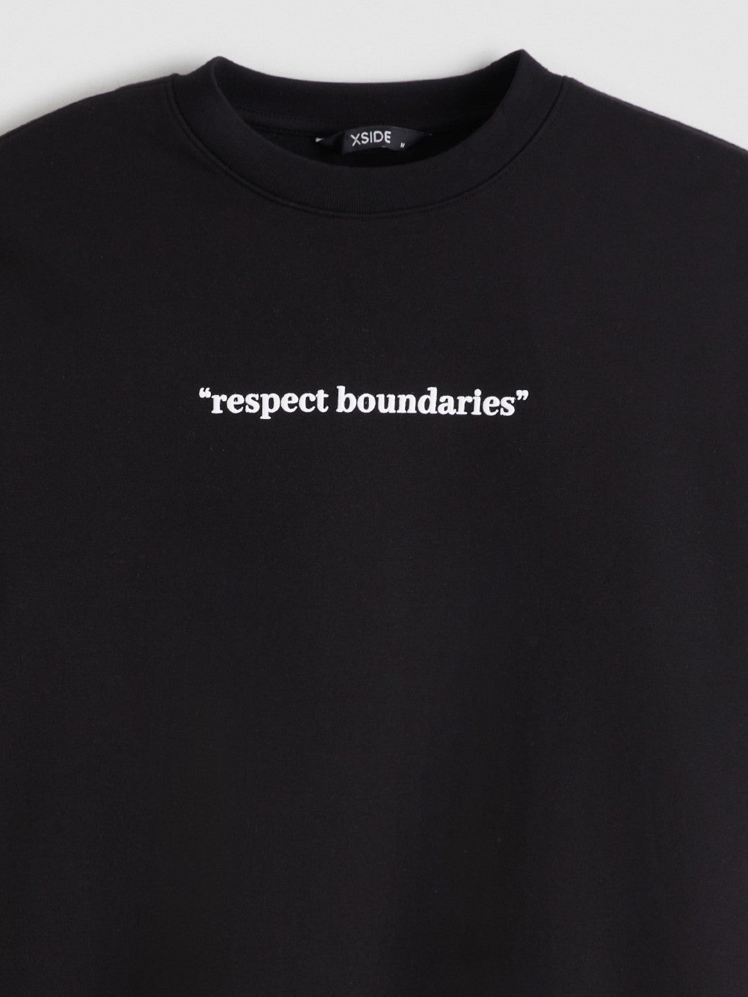 Xside Crew Neck Printed Men Thick Sweatshirt