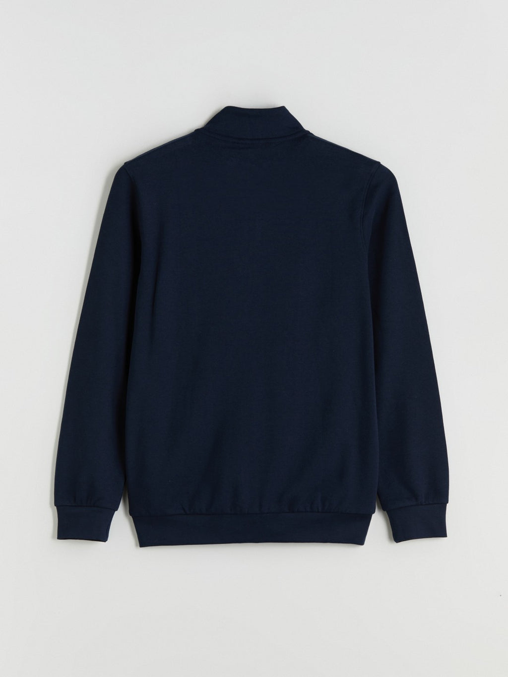 Lc Waikiki Black Standard Pattern Stand Collar Men Knitwear Cardigan