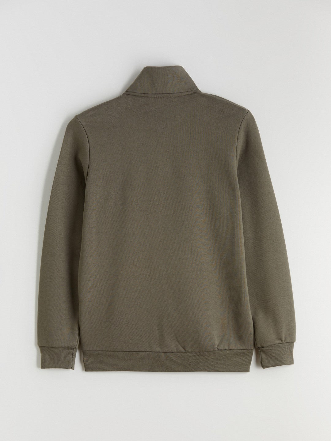 Lc Waikiki Black Standard Pattern Stand Collar Men Knitwear Cardigan