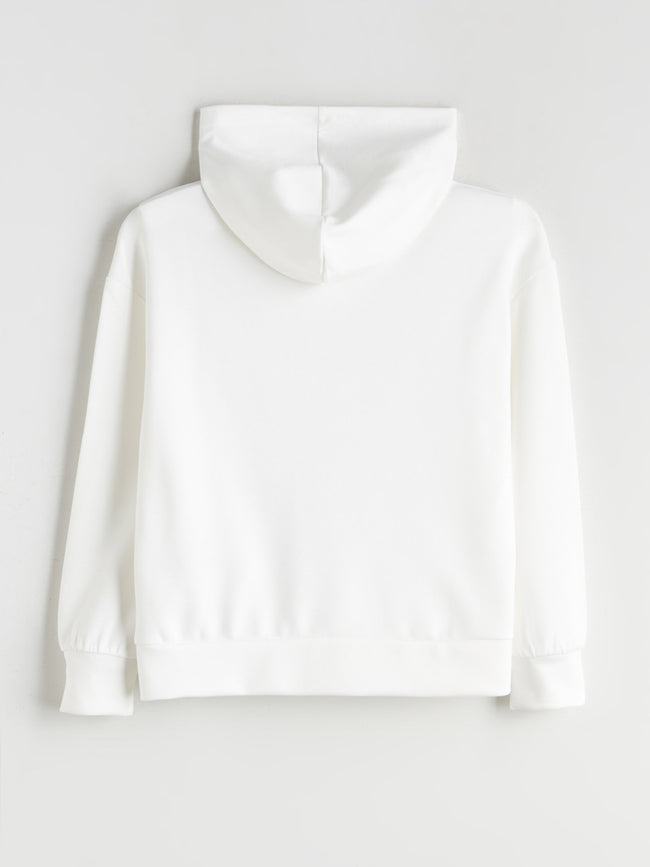 LCW Kids Hooded Girls Sweatshirt Main Image